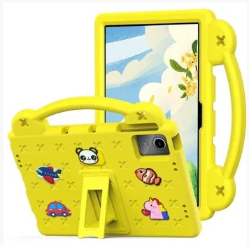 Детский чехол Junior Case Tablet на планшет Doogee T30S (11") / желтый