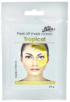 Альгінатна маска Ананас и Папайя / MASK CLASSIC TROPICAL POWDER, ТМ Mila, Франція 25 г