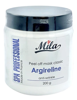 Альгінатна маска Аргірелін міорелаксинг — для корекції зморщок / Anti-wrinkle mask Argireline®, ТМ Mila,
