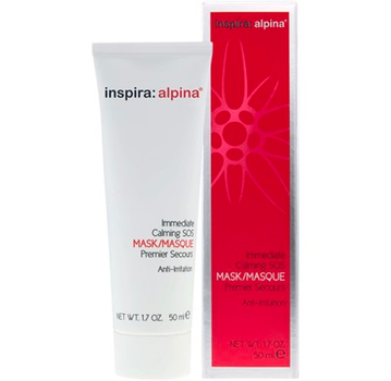 Маска кремовая SOS успокаивающая / Immediate Calming SOS Mask, ТМ Inspira:alpina Германия, 50ml