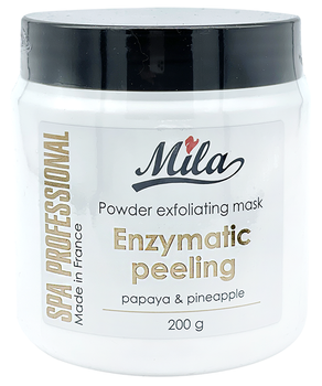 Энзимный пилинг (ананас, папайя) / Enzymatic peeling, ТМ Mila, Франция, 200г