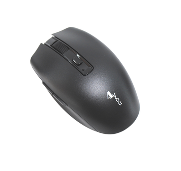 Мышь компьютерная беспроводная 4you M8 black (Тихая, BT 5.0 + 2.4Ггц, 6кн, 800-1600DPI, 12 мес гарантия)