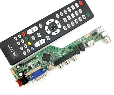 Скалер T.SK105A.03 с ТВ тюнером HDMI USB (7404)