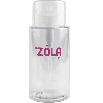 Пластиковый флакон с помпой - дозатором Zola прозрачный 180 мл для жидкости