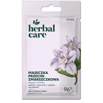 Маска Herbal Care для обличчя проти зморшок Пептиди та орхідея 7 г