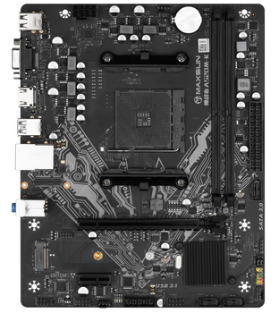 Материнська плата Maxsun Challenger A520M-K (MS-CHALLENGER A520M-K) (Socket AM4, AMD A520, Micro-ATX)
