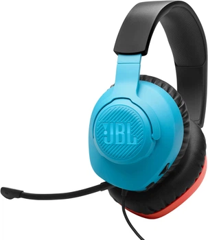 Навушники JBL Quantum 100N Blue / Red (JBLQTUM100N)