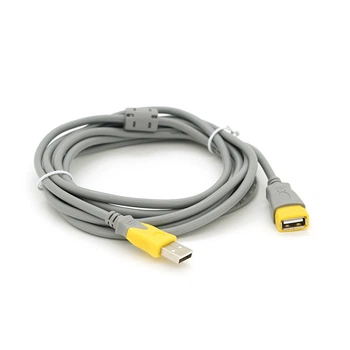 Удлинитель USB 2.0 V-Link AM/AF 3.0m Grey/Yellow