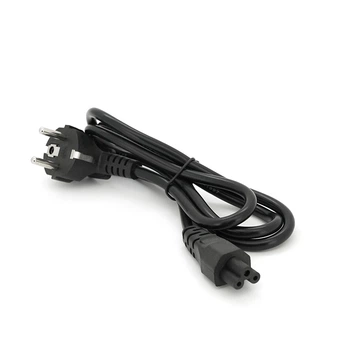 Кабель питания Schuko PC-186 CEE7/7-IEC C5, 1.2M, 0.75mm, для ноутбука, OEM Q25/300