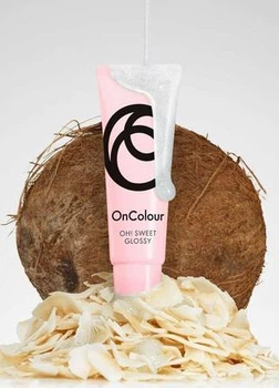 Блеск для губ Хрустальний кокос Crystal Coco, Прозорий, OnColour OH! SWEET Oriflame, 8 мл