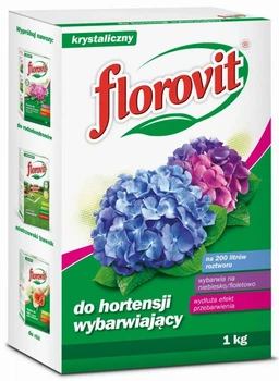 FLOROVIT удобрение придающее цвет гортензии 1кг. Флоровит