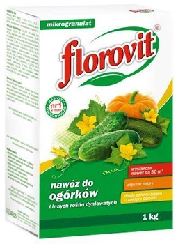 Florovit удобрение для огурцов и других бахчевых 1кг ФЛОРОВИТ