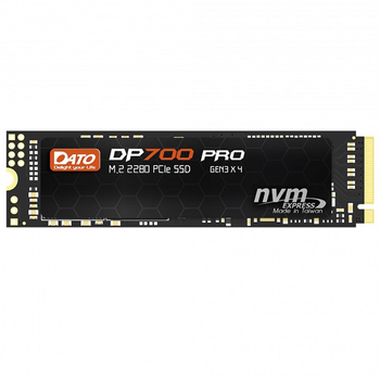 SSD диск 256GB Dato DP700 Pro M.2 2280 PCIe 3.0 x4 NVMe 3D NAND (DP700PSSD-256GB)
