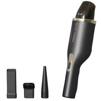 Беспроводной ручной автомобильный пылесос Сar Vacuum Cleaner Home&Car аккумуляторный с 3 сменными насадками Черный