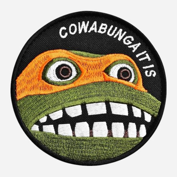 Шеврон Cowabunga It Is
