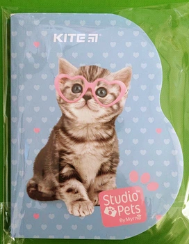 Блокнот Studio Pets (SP24-223). А6, 60 аркушів, клітинка. Kite