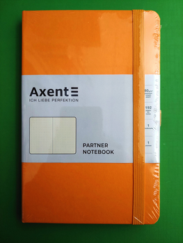 Книга записна Axent Partner (8306-08-A), A5, 125x195 мм, 96 аркушів, крапка, тверда обкладинка