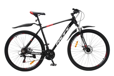 Велосипед Crossbike Pacific 2025 29" 21" Чорний-Червоний