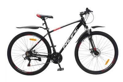 Велосипед Crossbike Pacific 2025 29" 19" Чорний-Червоний