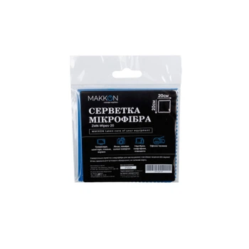 Салфетки Makkon microfiber, 20x20 cm, 1шт (ZMN-Wipes-20)