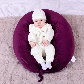 Подушка для беременных и кормления MirSon №8301 Velvet Line 28-0002 Excalibur Велюр 30х170х20 см (2200006200260)