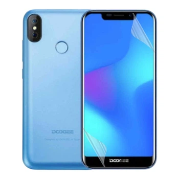 Плёнка гидрогелевая для Doogee X70 глянцевая противоударная прозрачная