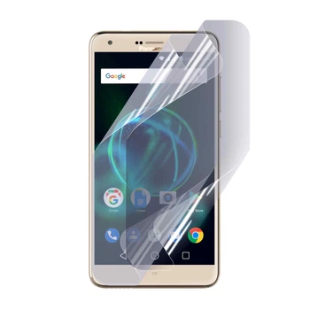 Антишпион приватная плёнка гидрогелевая для смартфона Panasonic P55 Max противоударная прозрачная