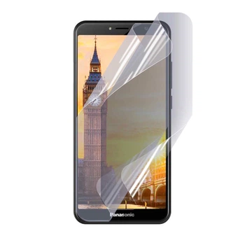 Антишпион приватная плёнка гидрогелевая для смартфона Panasonic Eluga Ray 550 противоударная прозрачная