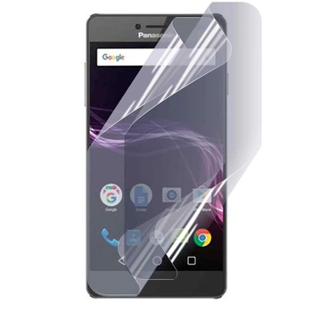 Антишпион приватная плёнка гидрогелевая для смартфона Panasonic P71 противоударная прозрачная