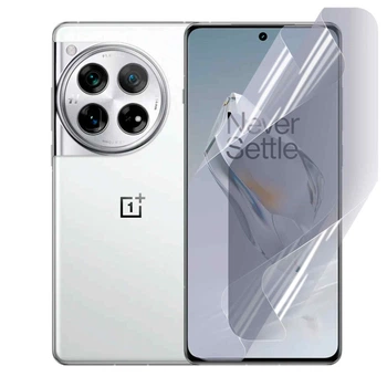 Плёнка гидрогелевая матовая для OnePlus 12 протиударная прозрачная