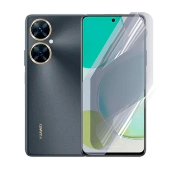Антишпион приватная плёнка гидрогелевая для смартфона Huawei Enjoy P60 Pro противоударная прозрачная