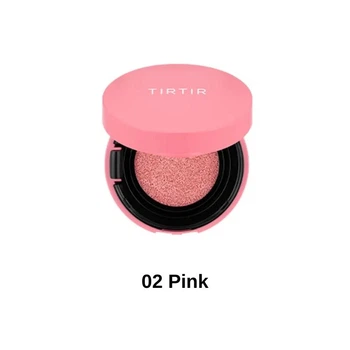 Компактные стойкие румяна TIRTIR My Glow Aqua Cushion Blusher 02 Pink 8g