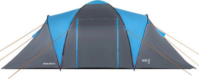Намет Nils Camp Highland IV кемпінговий NC6431 (5907695554410)