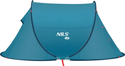 Намет Nils Camp кемпінговий саморозкладний NC3743 Blue (5907695555288)
