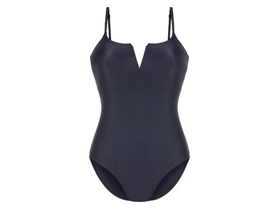 Купальник слитный со съемными вкладышами для женщины Esmara LYCRA® 443449 40(M) темно-синий