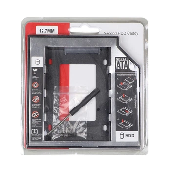 Карман-адаптер Optibay для 2.5" HDD/SSD SATA 3.0 в отсек привода 12,7мм