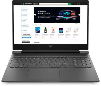 Ноутбук HP Victus Gaming 16-s1018ua (B83DBEA) Mica Silver