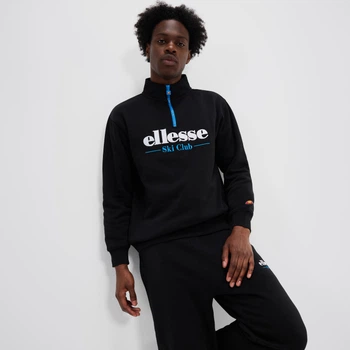 Кофта мужская Ellesse Baleor 1/4 Zip Top M Чорний SHX20966-011