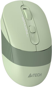 Компьютерная мышь A4tech Fstyler FB10C, Matcha Green, USB, беспроводная, оптическая, BT+RF (Combo), 1200/1600/2000/2400 dpi, 125 Hz, 4 кнопки