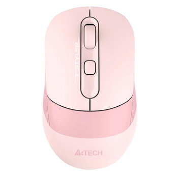 Компьютерная мышь A4tech Fstyler FB10C, Pink, USB, беспроводная, оптическая, BT+RF (Combo), 1200/1600/2000/2400 dpi, 125 Hz, 4 кнопки