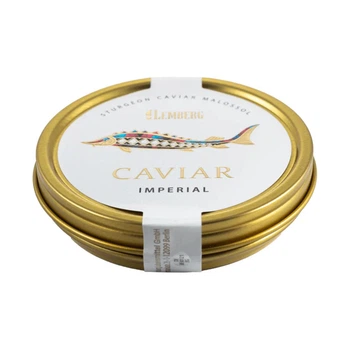 Икра осетра черная Lemberg Caviar Amur Royal Malossol 100 г