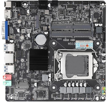 Материнська плата Huananzhi H510M-I (HZH-H510M-I) (Socket 1200, Intel H510, Micro-ATX)