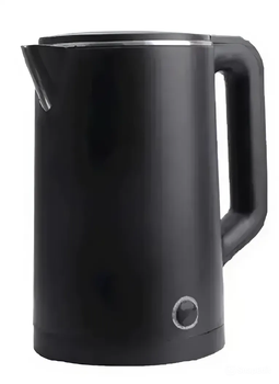 Электрочайник Domotec MS-5028 с двойными стенками, 1.8 л, 1500 Вт. Black