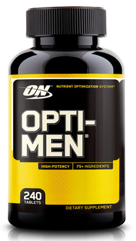 Витамины для мужчин Optimum Nutrition Opti-Men 240 таблеток