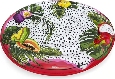Надувний матрац Bestway для плавання Fruits of Paradise 188 см 35834 (6941607347690)