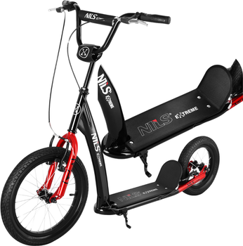 Самокат Nils Extreme міський WH10612 Чорний (5907695598216)