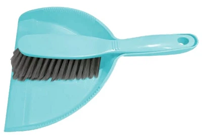 Совок із щіткою 19х13 см IDEA HOME (DS-509 Blue)
