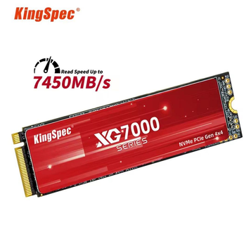 SSD M2 NVMe 4Тб KingSpec XG7000-4Tb 2280 твердотельный накопитель для PS5