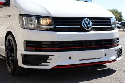Передний бампер Sportline (под покраску) для Volkswagen T6 2015-2018