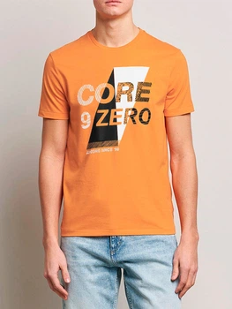 Футболка бавовняна довга чоловіча Jack & Jones 122073443c18 M Помаранчева (KC1000000045910) довга чоловіча Jack & Jones 122073443c18 L Помаранчева (KC1000000045911)